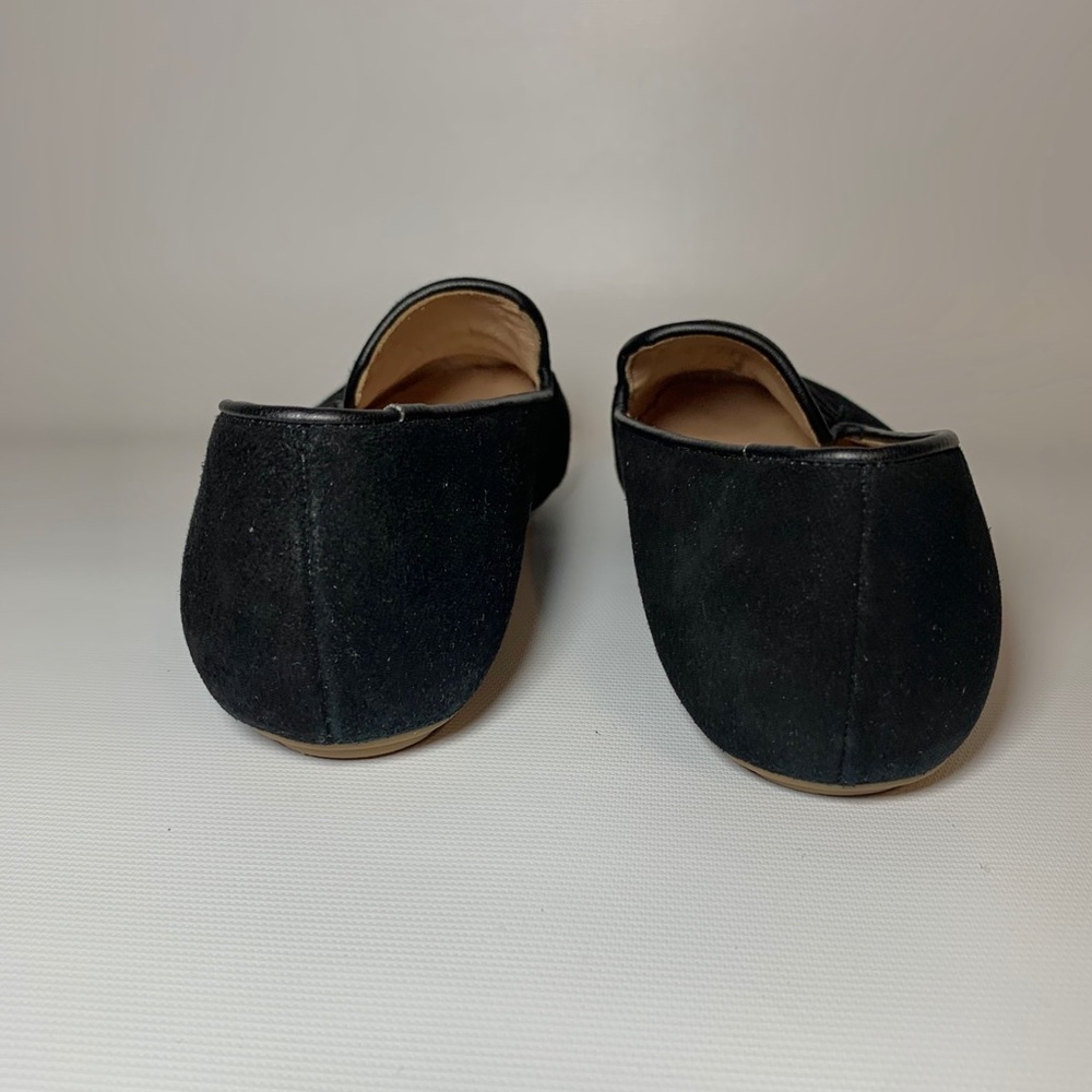 J.Crew black Georgie suede penny - Picture 6 of 9